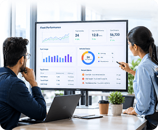 INTELLIGENCE — Turn fleet data into
better decisions.